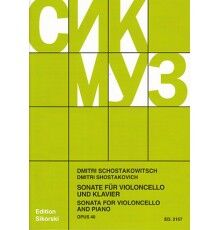 Sonata for Violoncello and Piano Op.40