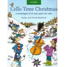 Blackwell Cello Time Christmas y Disco Compacto Didáctica