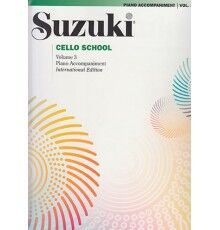 Suzuki Cello Piano Accompaniment Volumen 3 Revised Didáctica