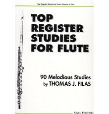 Top Register Studies for Flute