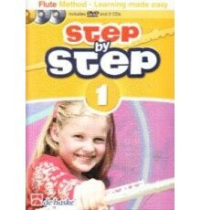 Kastelein Step By Step 1 y Disco de Vídeo Digital y 2CD Flute Didáctica