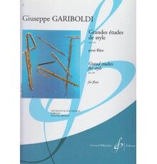 Gariboldi Grandes Etudes de Style Opus 134 Didáctica