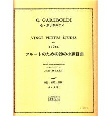 Gariboldi Vingt Petites Etudes Opus 132 Didáctica