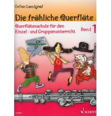 Landgraf Die Frohliche Querflote Band 1 y Audio Online Didáctica