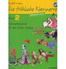 Mauz Die Fröhliche Klarinette Volumen 2 y Disco Compacto Didáctica