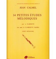 Calmel 14 Petites Etudes Melodiques Didáctica