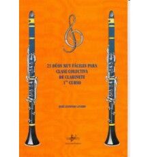 25 dúos muy fáciles para clases colectivas de clarinete – 1.º curso