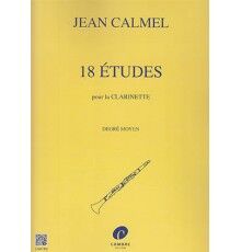 Calmel 18 Etudes Didáctica
