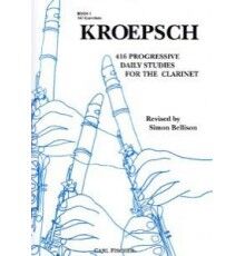 Kroepsch 416 Progressive Daily Studies Book I Didáctica
