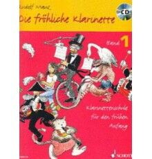 Mauz Die Fröhliche Klarinette Volumen 1 y Disco Compacto Didáctica