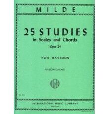 25 Studies in Scales and Chords, Opus 24