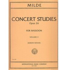 Concert Studies (50), Opus 26 Volumen II