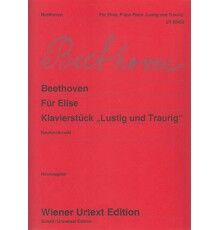 For Elise, Piano Piece Lustig und Traur