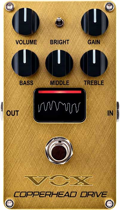 Vox Pedal de Overdrive Copperhead Drive