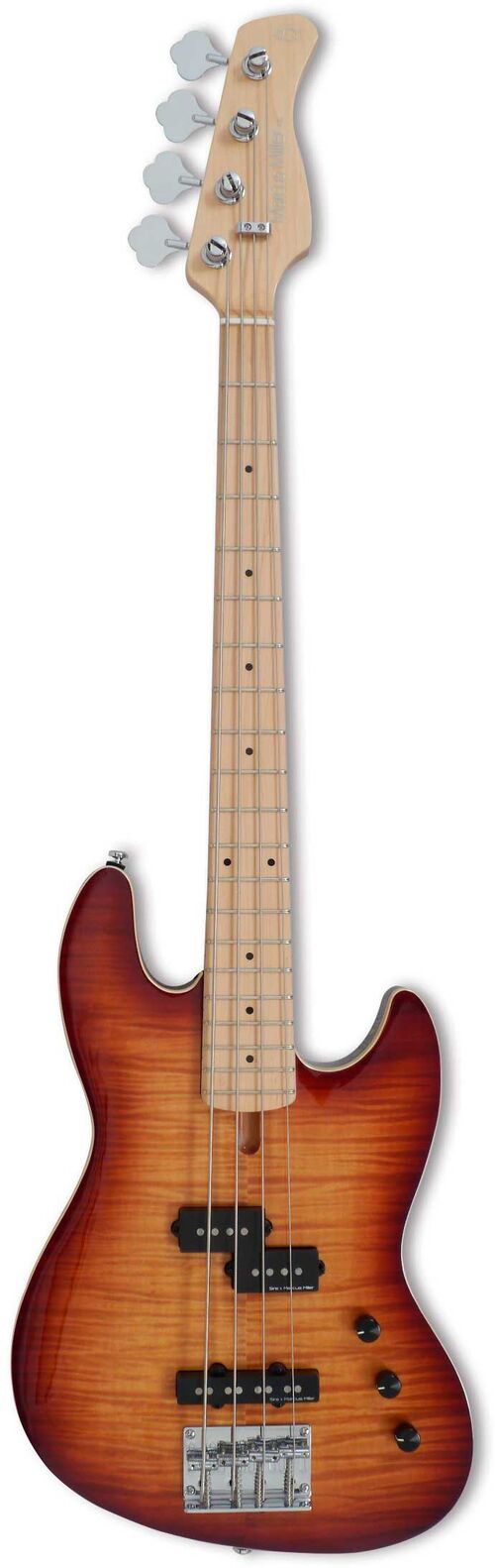 Marcus Miller Bajo de 4 Cuerdas U5 Alder-4 Ts Tobacco Sunburst