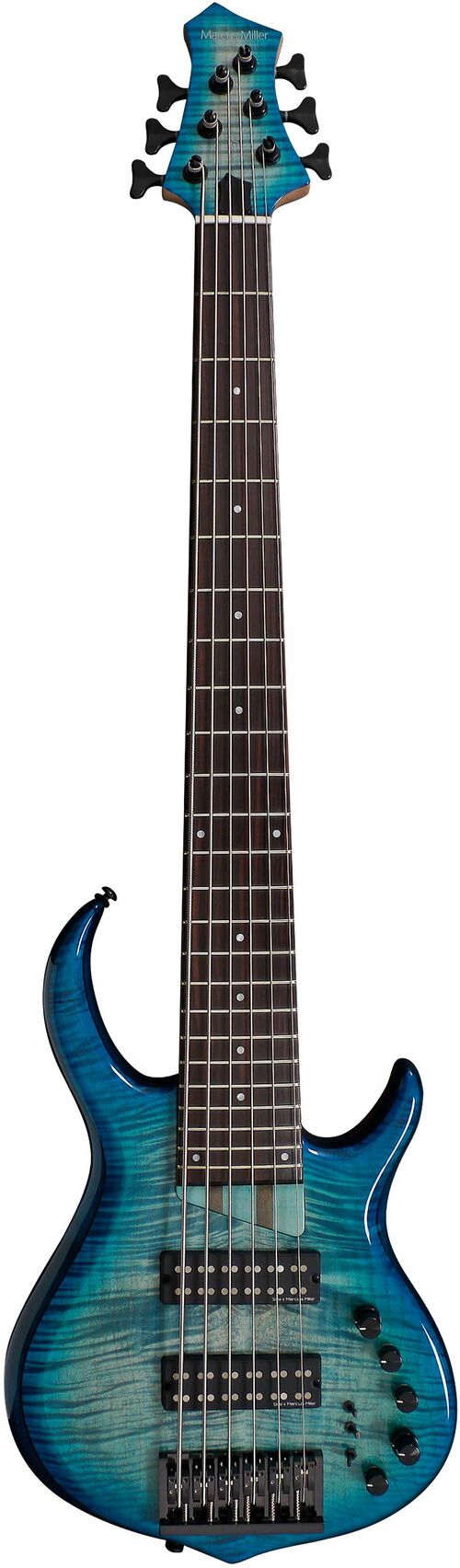 Marcus Miller Bajo de 6 Cuerdas M7-6 Tbl Trans Blue