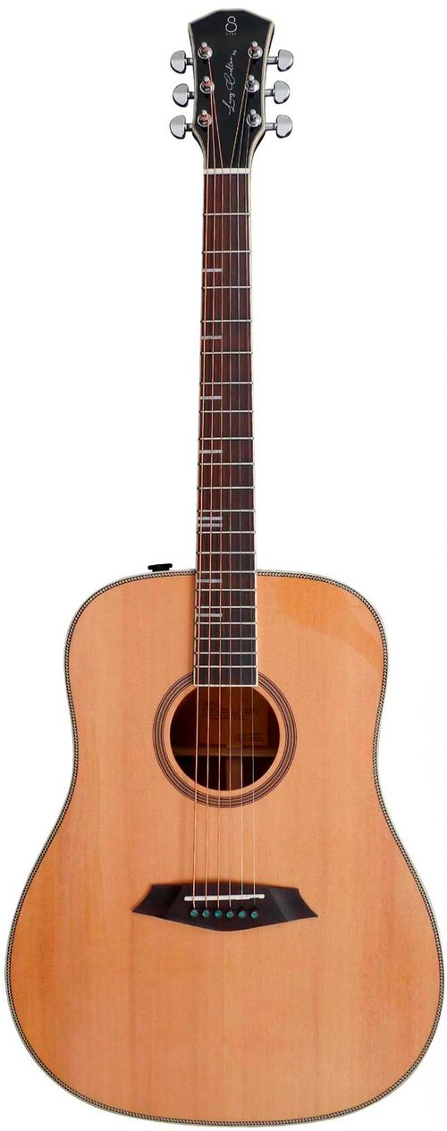 Sire Guitars Guitarra Electroacustica de 6 Cuerdas a4-D Dreadnought Natural