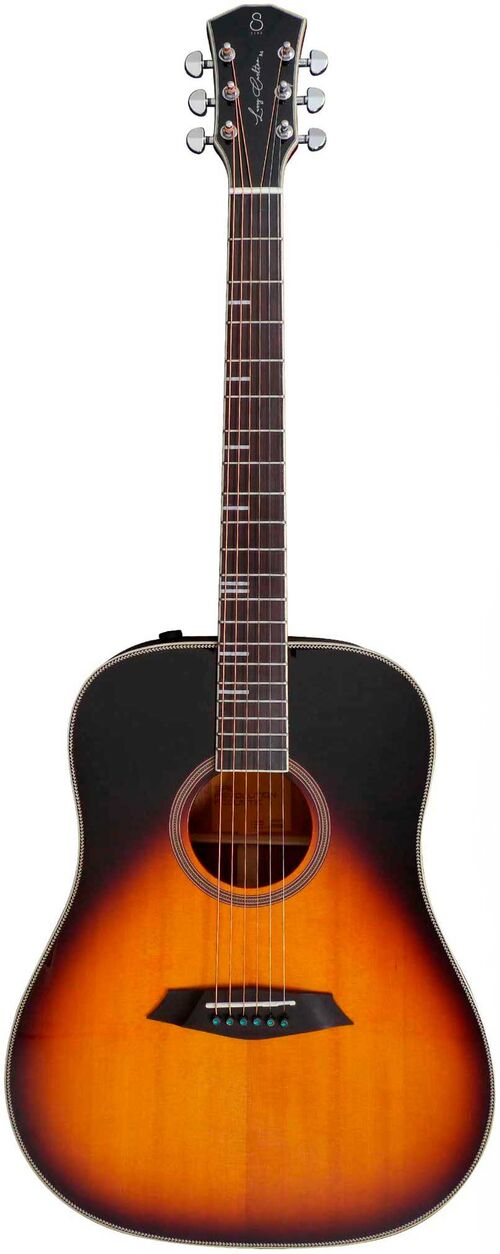 Sire Guitars Guitarra Electroacustica de 6 Cuerdas a4-D Dreadnought Vintage Sunburst