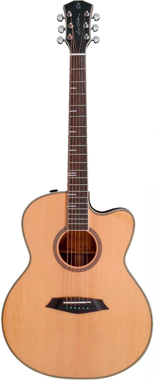 Sire Guitars Guitarra Electroacustica de 6 Cuerdas a4-G Cutaway Natural