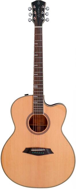 Sire Guitars Guitarra Electroacustica de 6 Cuerdas a4-G Cutaway Natural