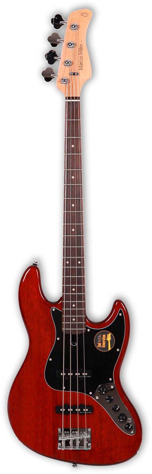 Marcus Miller Bajo de 4 Cuerdas V3-4 (2nd Gen) Ma Mahogany