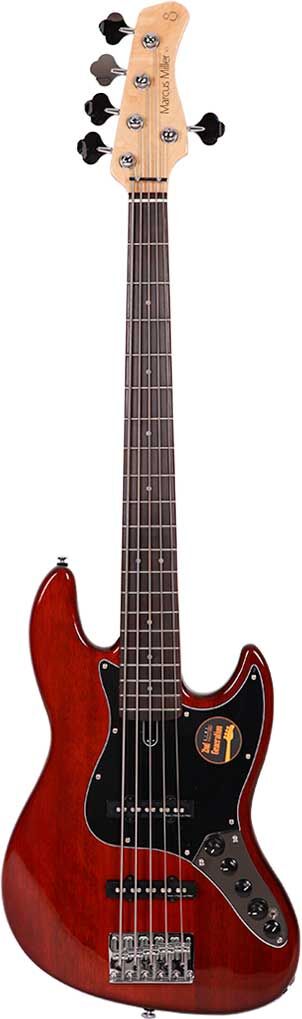 Marcus Miller Bajo de 5 Cuerdas v3-5 (2nd Gen) Ma Mahogany