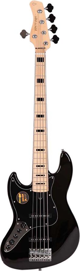 Marcus Miller Bajo para Zurdos V7 Vintage Alder-5 Lefthand (2nd Gen) Blk Black
