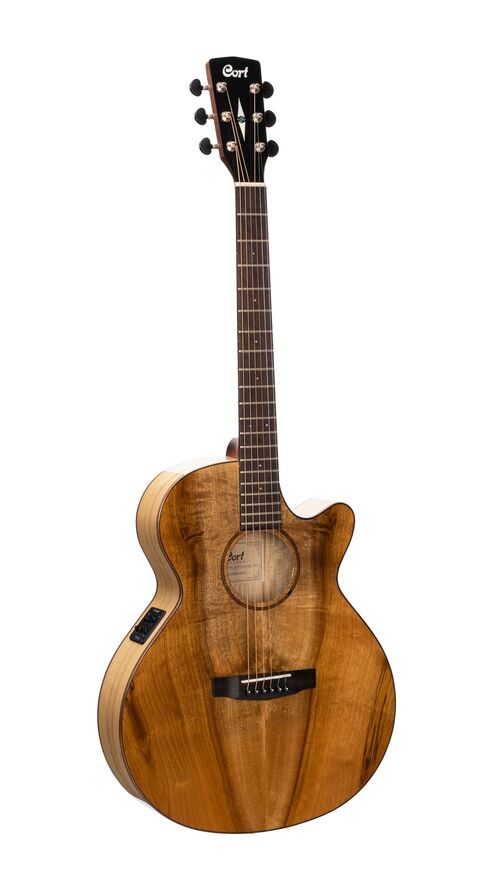 Cort Guitarra Electroacustica de 6 Cuerdas sfx-Myrtlewood Nat