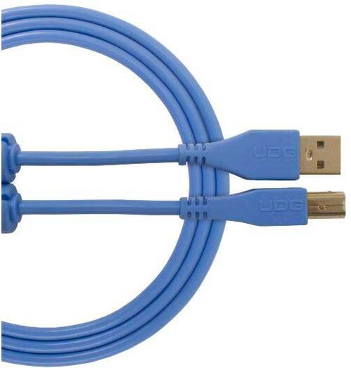 UDG Cable Usb U96001lb - Ultimate Audio Cable Usb 2.0 C-B Blue Straight 15m