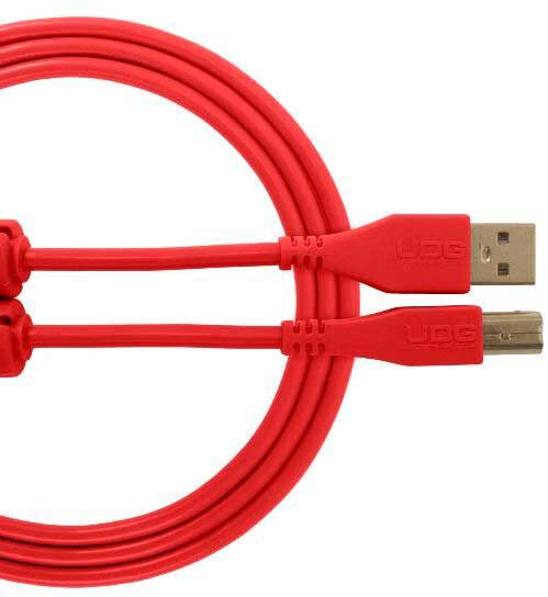 UDG Cable Usb U96001rd - Ultimate Audio Cable Usb 2.0 C-B Red Straight 15m