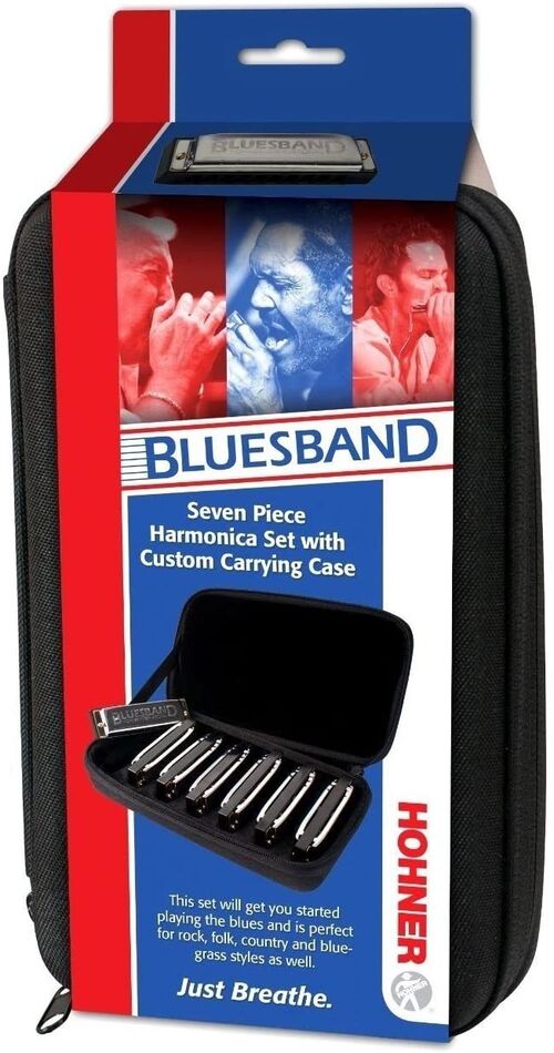 Hohner Armnica Diatnica Blues Band 7 Pack