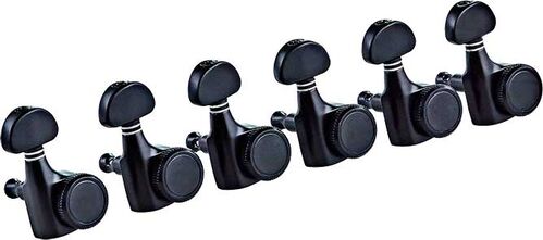 Ortega Clavijero de Guitarra Eléctrica-Bajo Otmlock6l-Gb