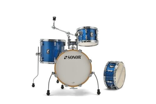 Sonor Set de Bateria Acustica Aqx Jungle Set Bos Blue Ocean Sparkle