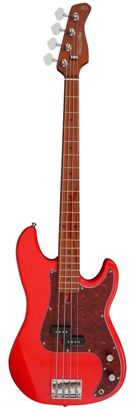 Marcus Miller Bajo de 4 Cuerdas P5 Alder-4 (2nd Gen) Drd Dakota Red