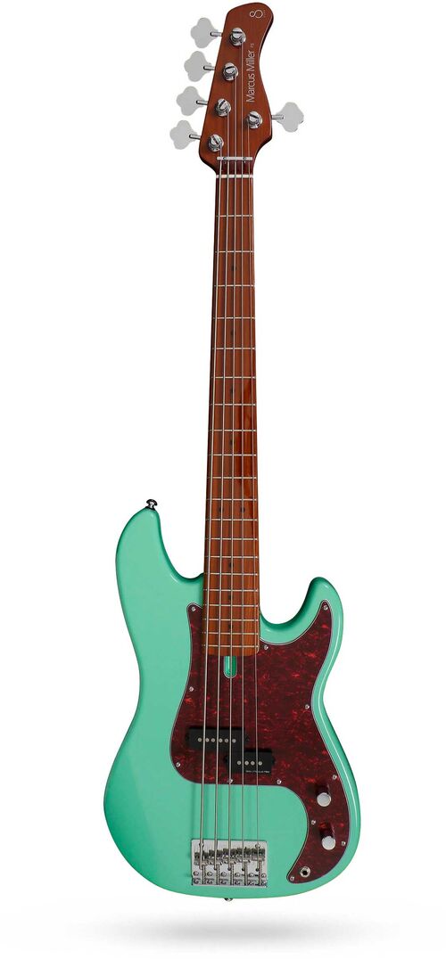 Marcus Miller Bajo de 5 Cuerdas P5 Alder-5 (2nd Gen) Mlg Mild Green