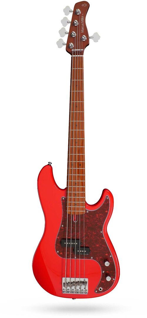 Marcus Miller Bajo de 5 Cuerdas P5 Alder-5 (2nd Gen) Drd Dakota Red