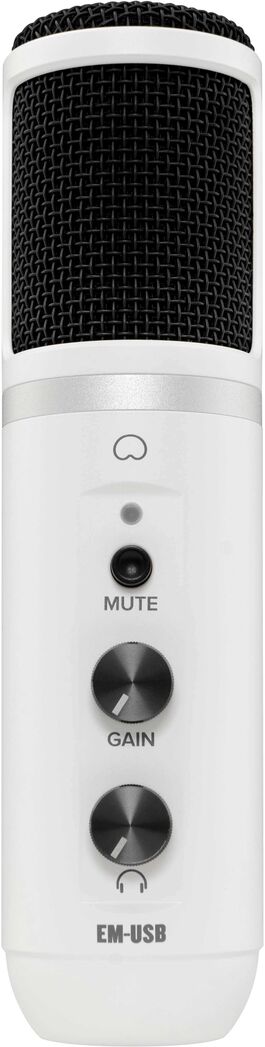 Mackie Micrófono de Condensador Gran Diafragmaem-Usb White