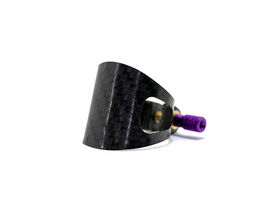 Abrazadera Carbonissimo Clarinete Bajo Lila