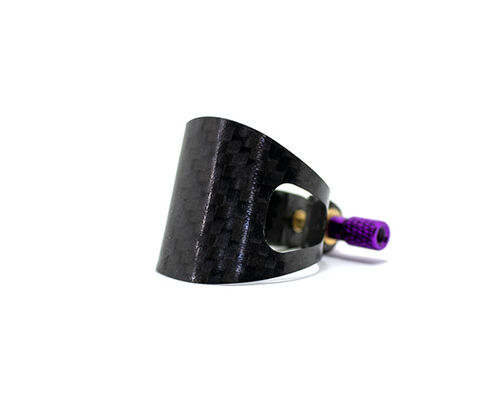Abrazadera Carbonissimo Saxofón Barítono Lila