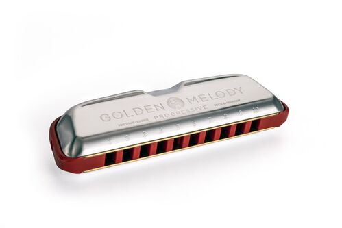Armónica Diatónica Golden Melody Progressive Bb Hohner