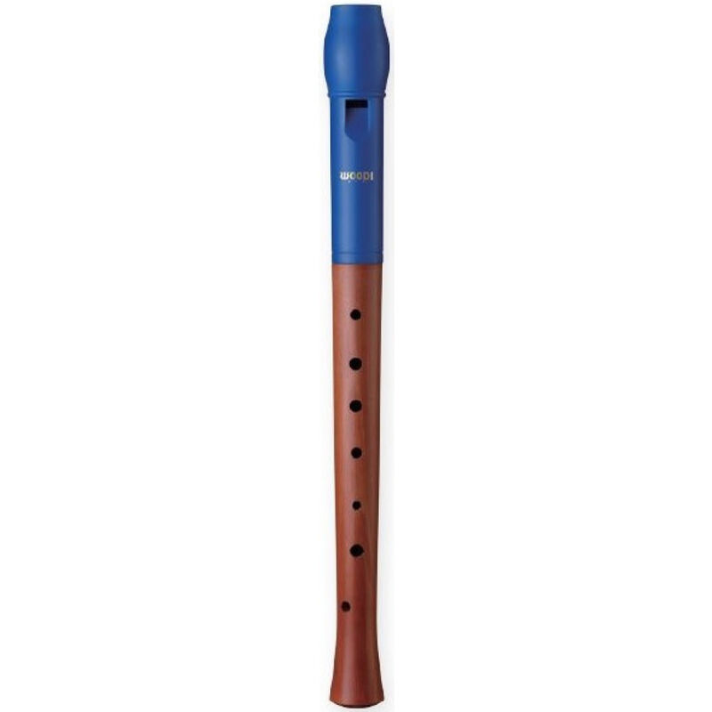 Flauta Dulce Soprano Digitacin Alemana Smart WRS-4338G-BL Mixta Azul