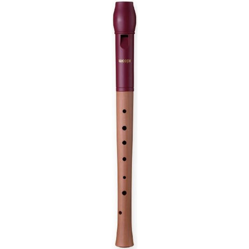 Flauta Dulce soprano Digitación Alemana Smart WRS-4338G-PU Mixta Púrpura