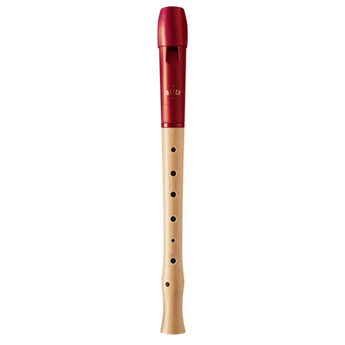 Flauta Moeck Soprano Flauto1 Plus 1020 Mixta Digitación Alemana