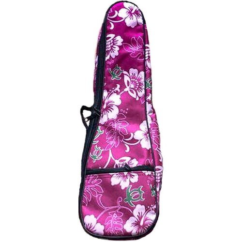 Funda Ukelele Soprano Woodi WUC-21-NW01 Floral Rosa