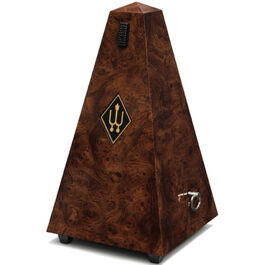 Metrónomo Wittner 845001 Designer Series Decorado Raiz de Nogal