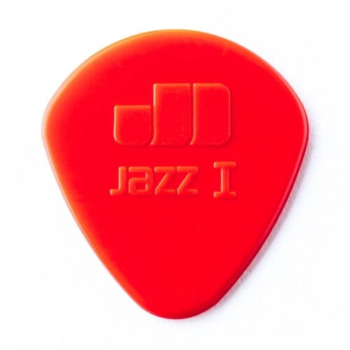 Bolsa 24 Púas Dunlop 47R1N Nylon Jazz Round Roja 1,10mm