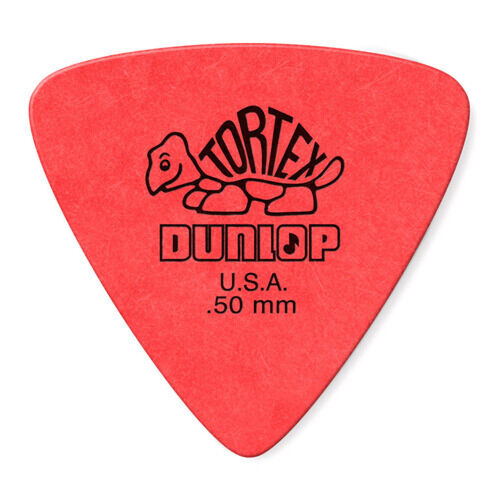 Bolsa 72 Pas Dunlop 431R-050 Tortex Triangle 0,50mm