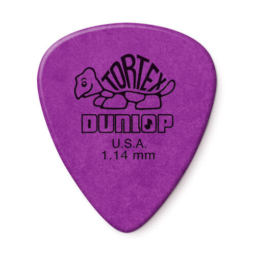 Bolsa 72 Púas Dunlop 418R-114 Tortex Standard 1,14mm