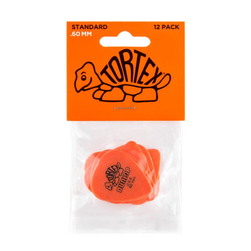 Bolsa 12 Púas Dunlop 418P-060 Tortex Standard 0,60mm