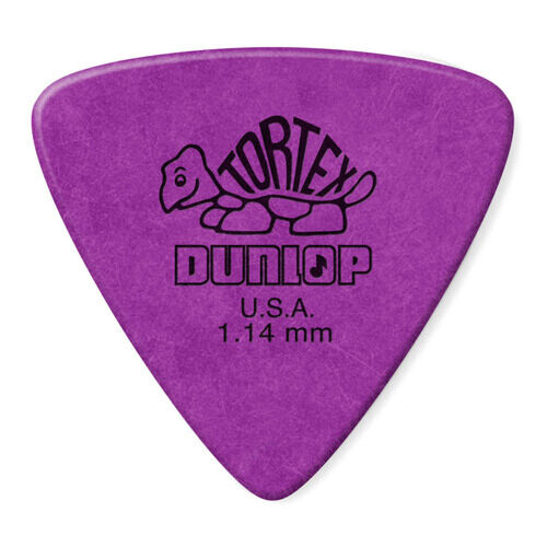 Bolsa 72 Pas Dunlop 431R-114 Tortex Triangle 1,14mm